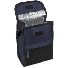 Serendipio Winnipeg Recycled PET 9-Can Cooler Navy Open
